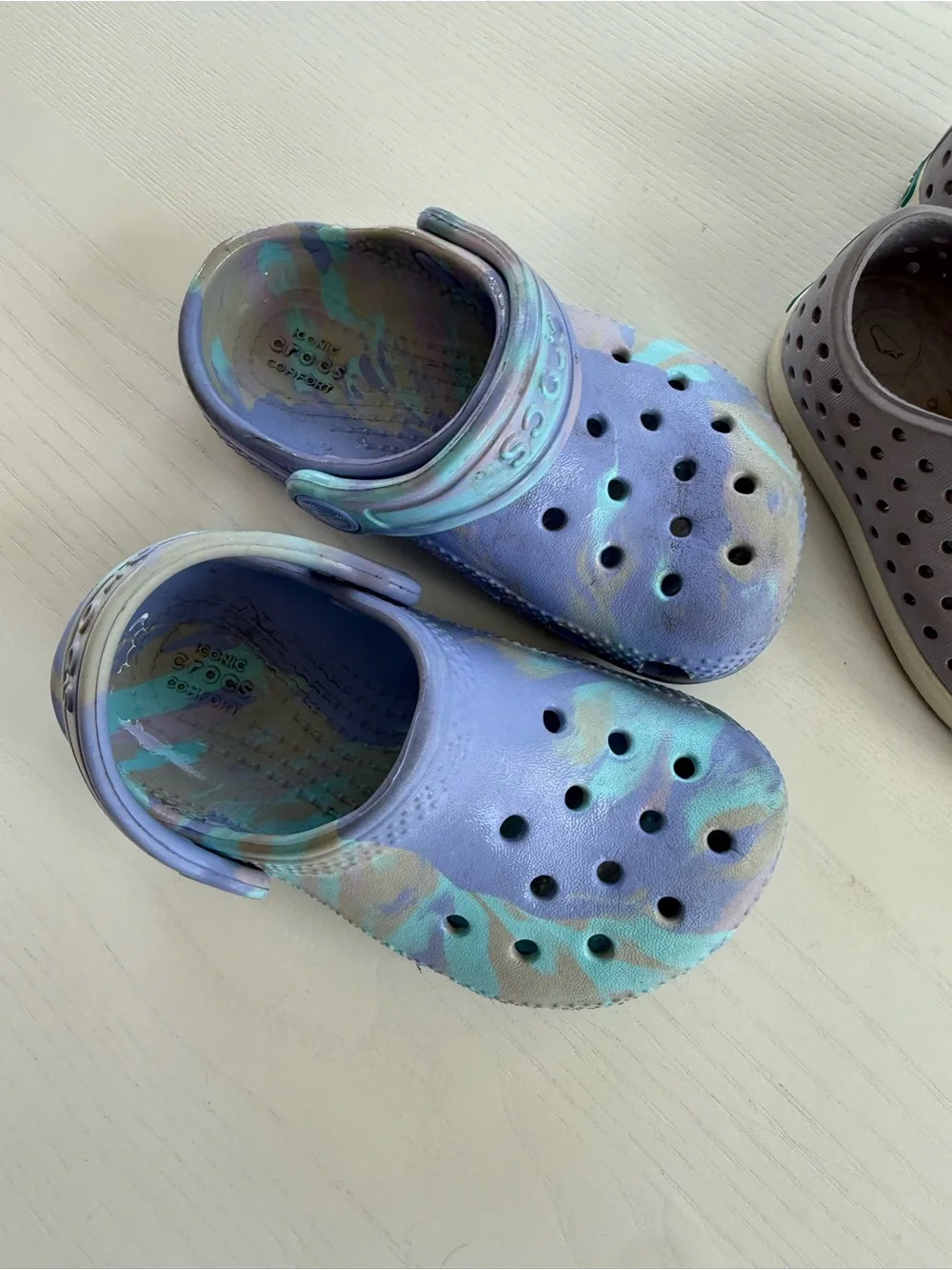 Crocs Kids' Classic Clogs and Native Kids' Slip-Ons bundle